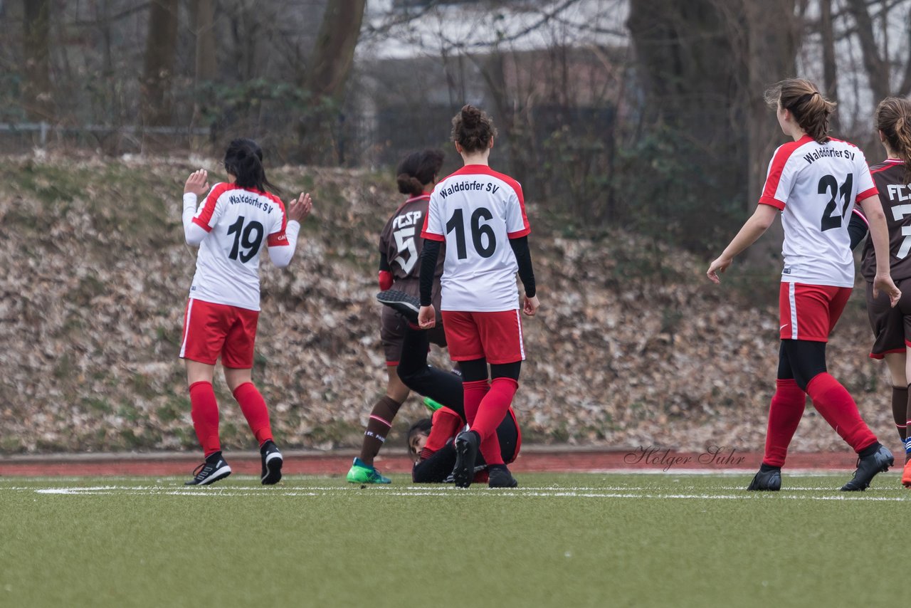 Bild 61 - B-Juniorinnen Walddoerfer - St.Pauli : Ergebnis: 4:1